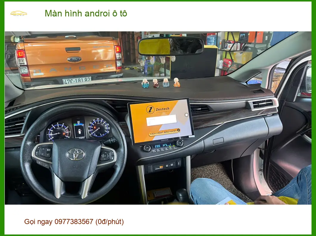 Anh Kiên nâng cấp Màn hình Android cho VinFast Lux SA tại Quận 2