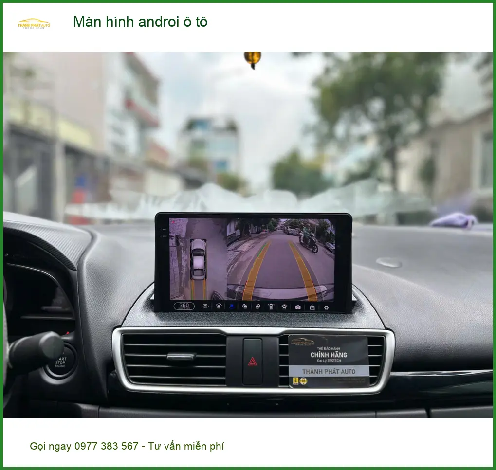Anh Minh lắp màn hình Android ô tô cho Kia K3 tại Quận 2 để nâng tầm trải nghiệm lái ảnh thực tế 2