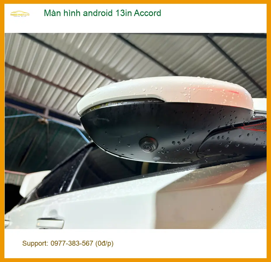 Anh Duy nâng cấp màn hình android 13in Accord tại Thủ Đức để tiện giải trí