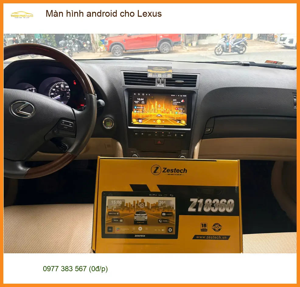 Anh Thắng nâng cấp màn hình Android cho Lexus ES 300h tại Quận 2 ảnh thực tế 2