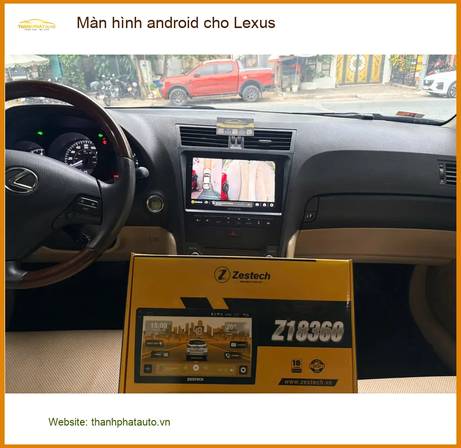 Anh Thắng nâng cấp màn hình Android cho Lexus ES 300h tại Quận 2 ảnh thực tế 3