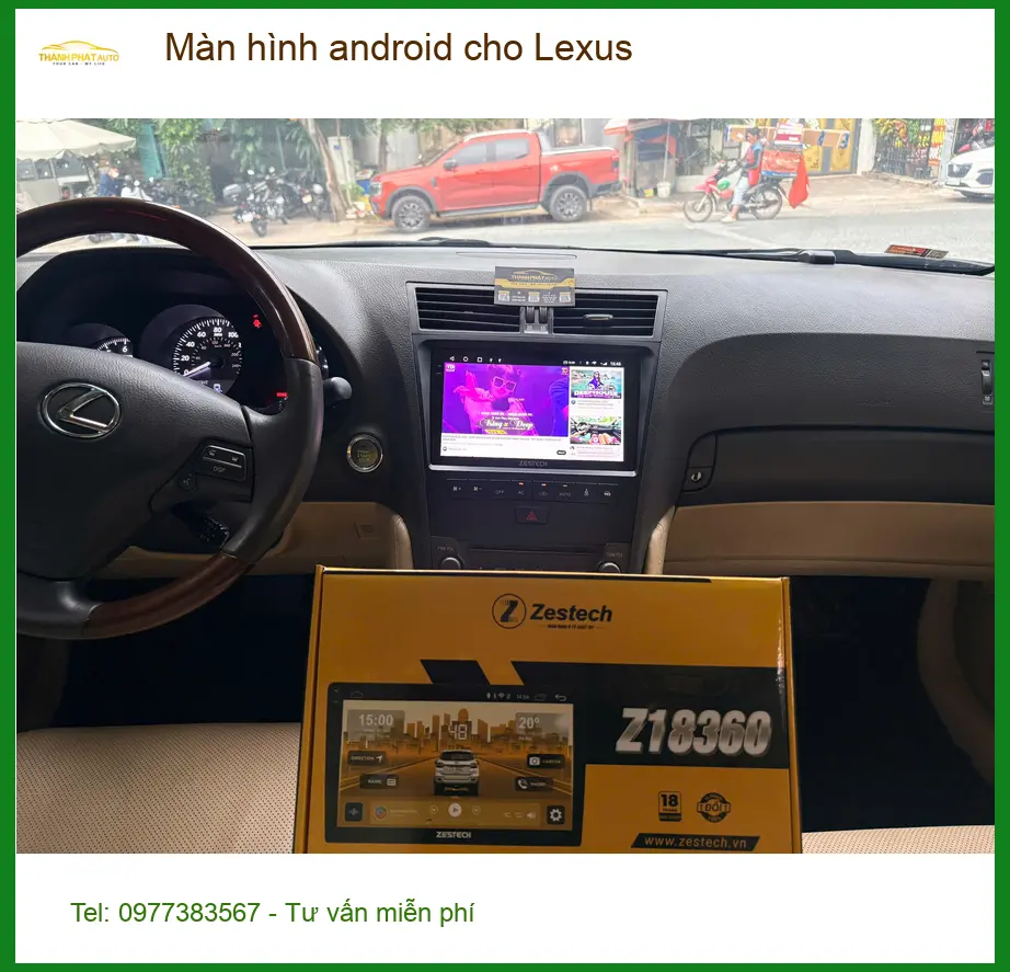 Anh Thắng nâng cấp màn hình Android cho Lexus ES 300h tại Quận 2 ảnh thực tế 4