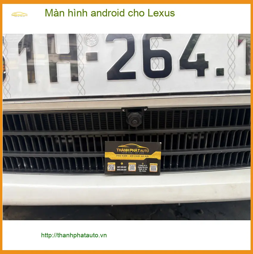 Cô Liên lắp màn hình Android Lexus tại Quận 9, nâng cấp tiện ích