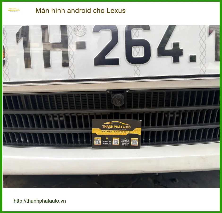 Anh Nhật lắp màn hình Android cho Lexus Quận Bình Chánh, cần tính năng giải trí ảnh thực tế 3