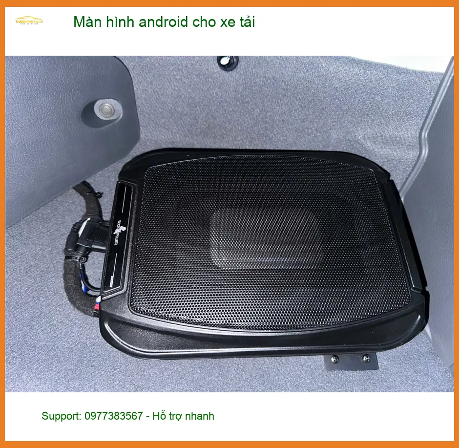 Anh Khải lắp màn hình Android cho xe tải Hino 300 Quận 12 tiện việc giải trí ảnh thực tế 3