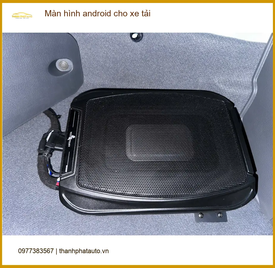 Anh Quang lắp màn hình Android xe tải tại Thủ Đức để tiện đường dài ảnh thực tế 2