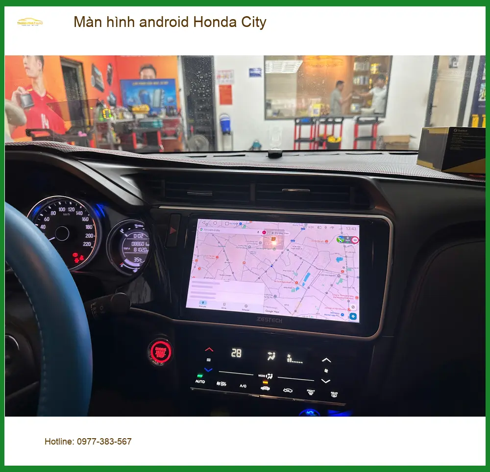 Chị Thảo lắp màn hình Android Honda City Quận 6 để nâng tầm trải nghiệm giải trí ảnh thực tế 2
