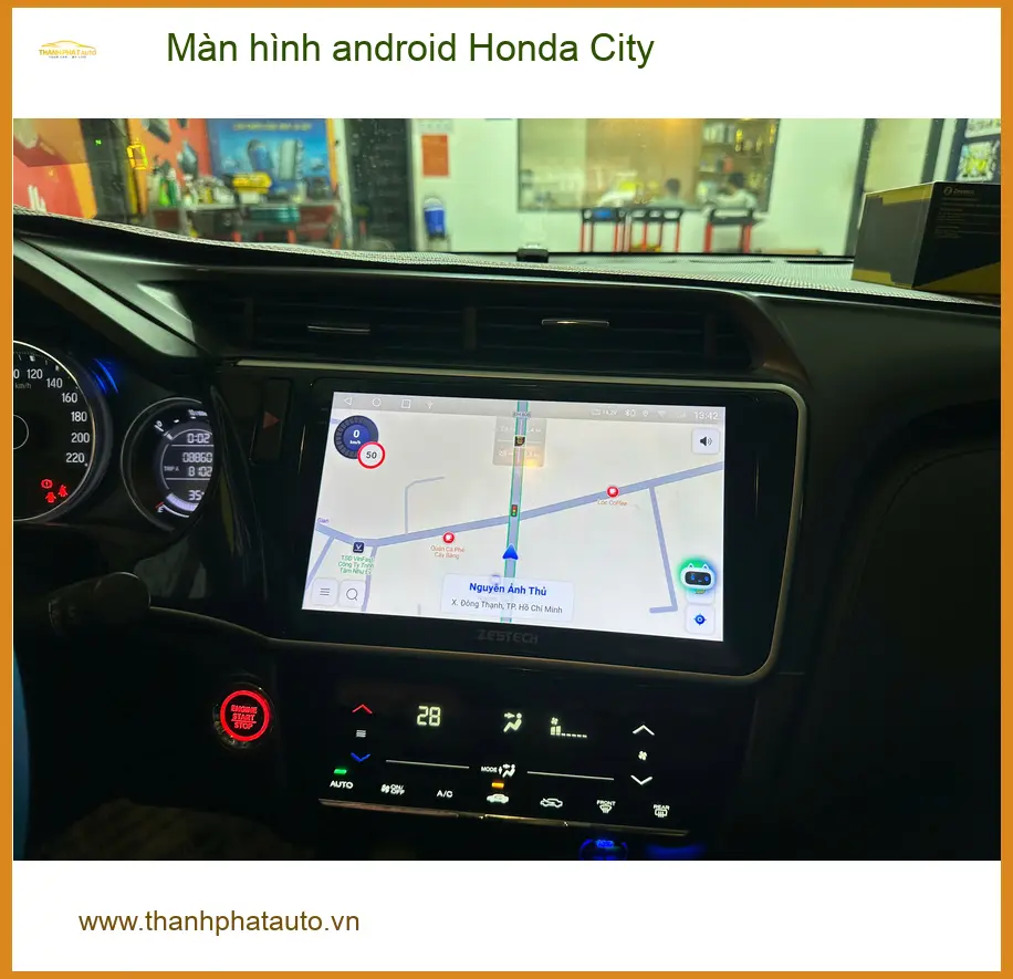 Chị Thảo lắp màn hình Android Honda City Quận 6 để nâng tầm trải nghiệm giải trí ảnh thực tế 3