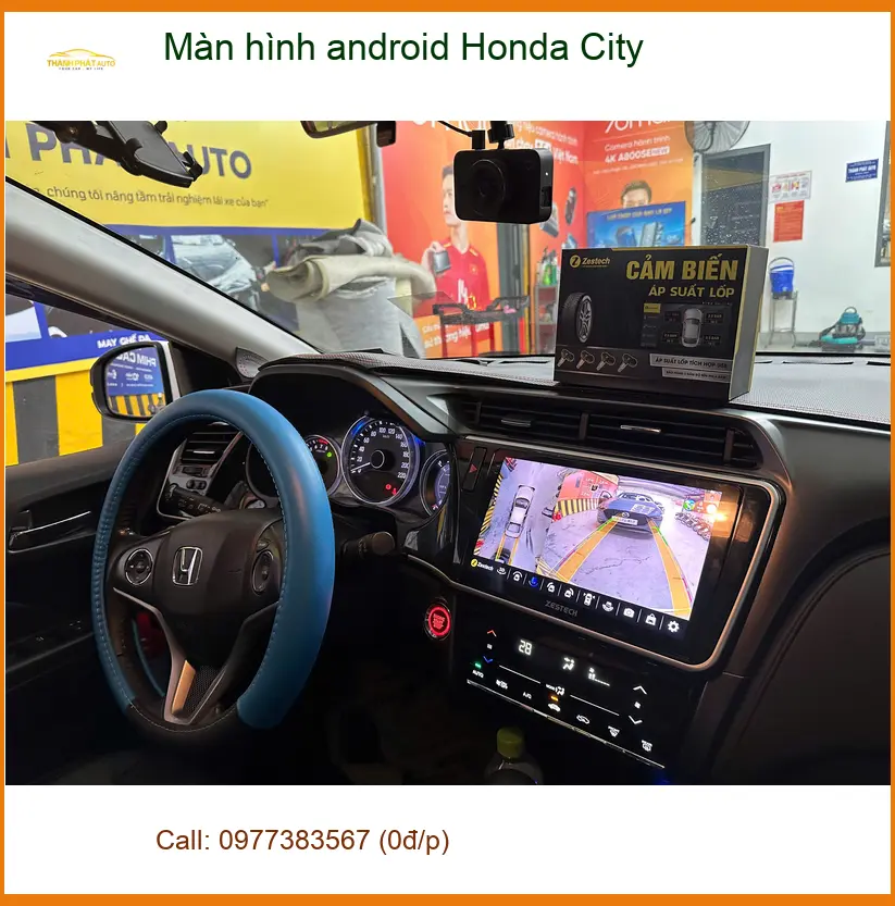 Anh Tùng nâng cấp màn hình Android cho Honda City ở Quận 10 ảnh thực tế 3