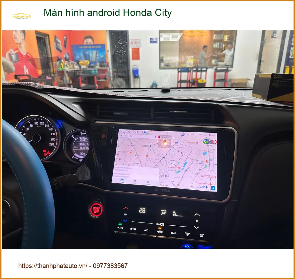 Anh Tùng nâng cấp màn hình Android cho Honda City ở Quận 10 ảnh thực tế 4