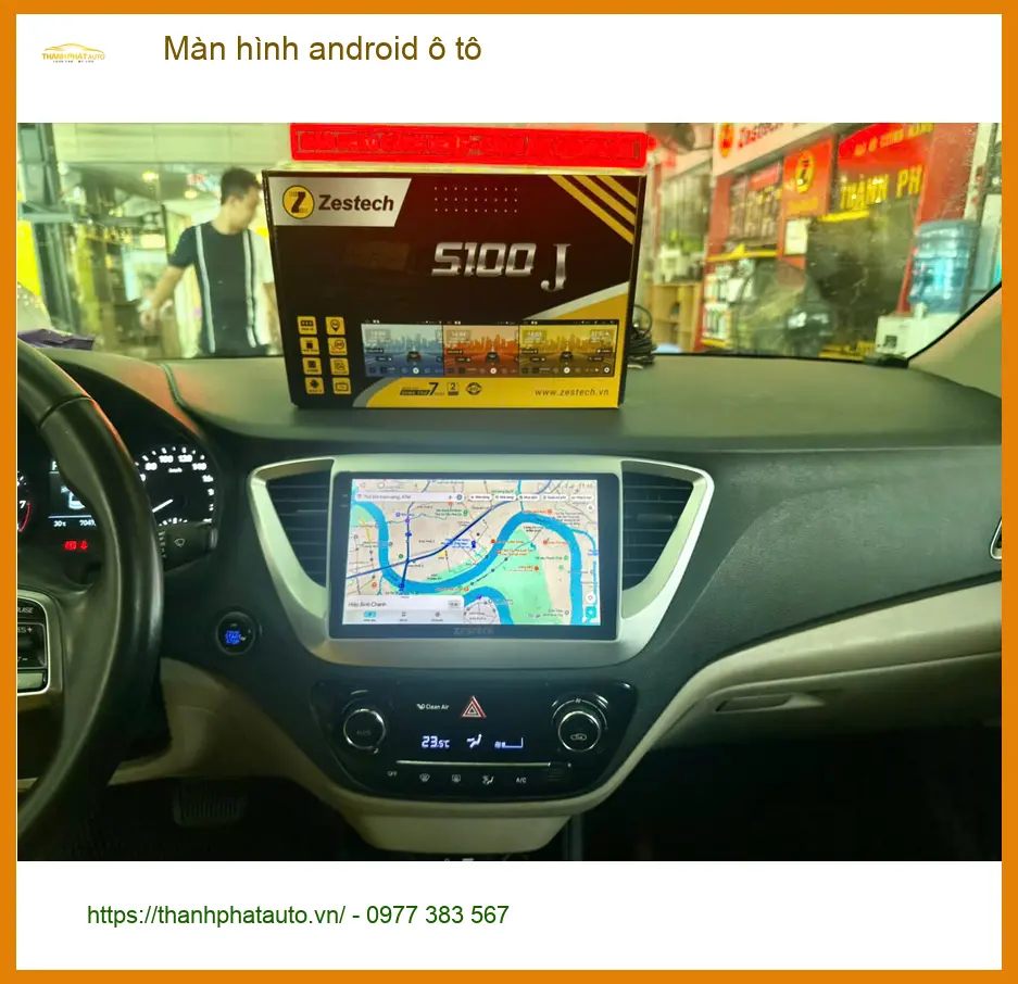 Anh Trọng lắp Màn hình android ô tô cho Kia K3 tại Quận 6 để giải trí trên mọi hành trình