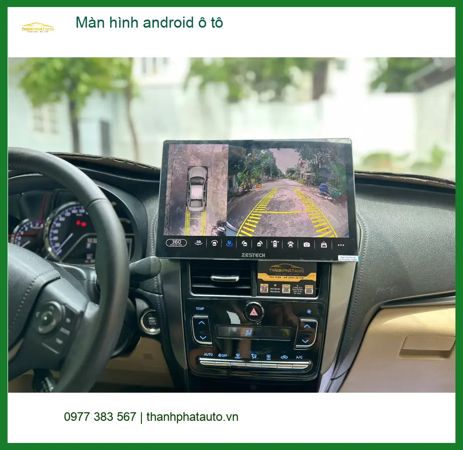 Anh Dũng lắp màn hình Android ô tô cho Ford Everest tại Quận Bình Thạnh ảnh thực tế 3
