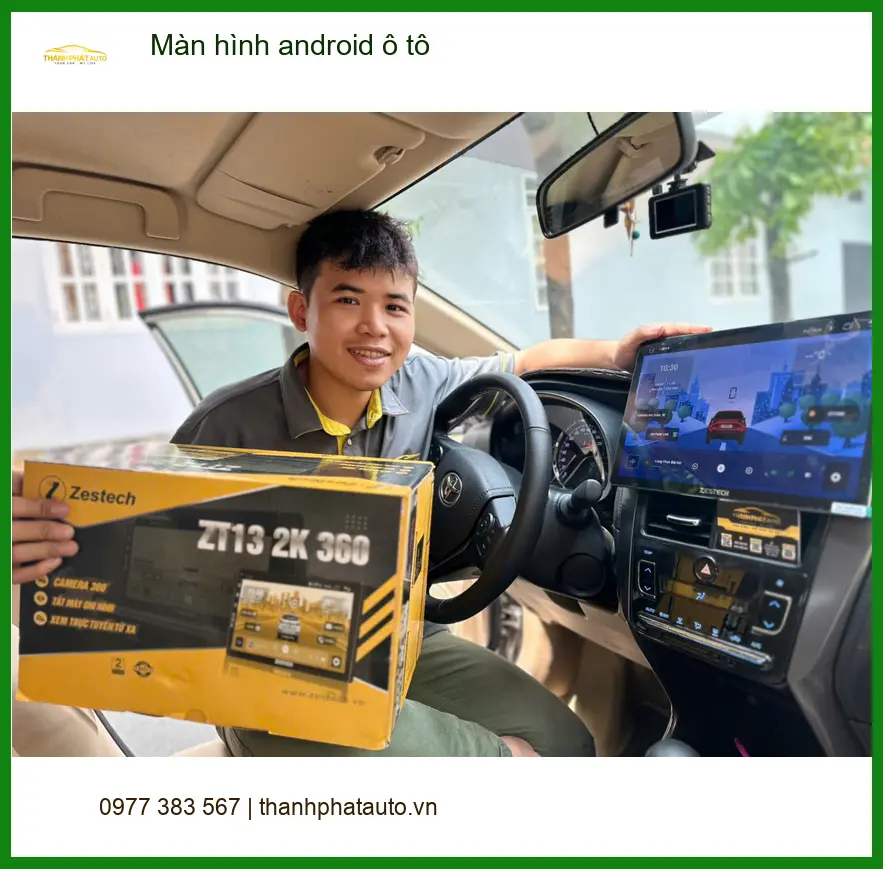 Anh Dũng lắp màn hình Android ô tô cho Ford Everest tại Quận Bình Thạnh ảnh thực tế 5