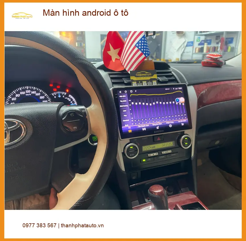 Anh Phong nâng cấp màn hình Android ô tô cho Hyundai Santa Fe tại Quận 4 ảnh thực tế 2