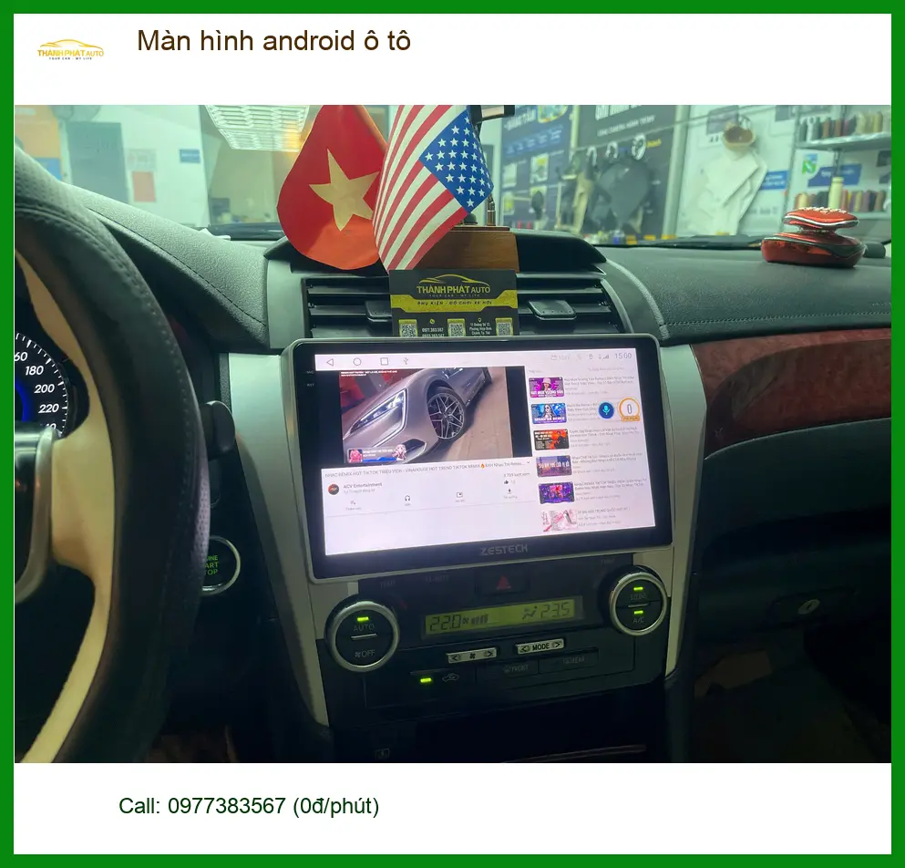 Anh Phong nâng cấp màn hình Android ô tô cho Hyundai Santa Fe tại Quận 4 ảnh thực tế 3