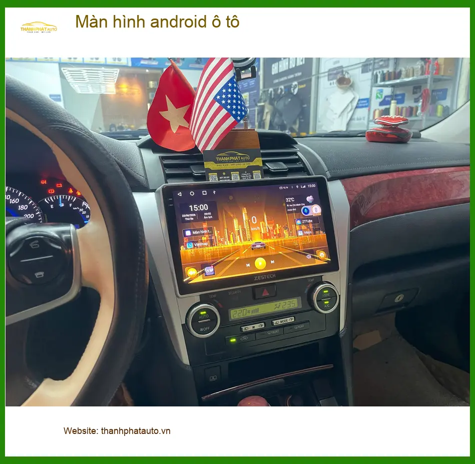 Anh Phong nâng cấp màn hình Android ô tô cho Hyundai Santa Fe tại Quận 4 ảnh thực tế 4