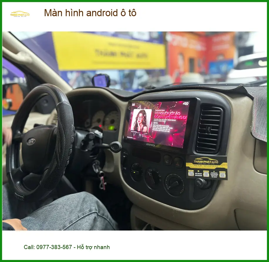 Anh Hưng nâng cấp màn hình Android ô tô cho Honda CR-V tại Quận 11 ảnh thực tế 2