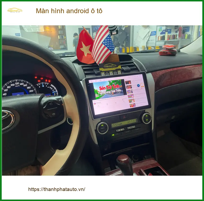 Anh Trường lắp màn hình android ô tô Honda Civic Quận 7 cho xe cũ ảnh thực tế 2