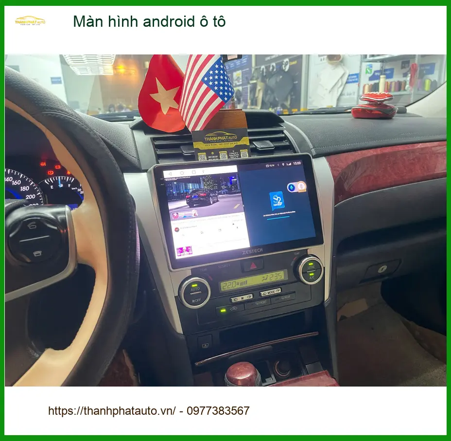 Anh Trường lắp màn hình android ô tô Honda Civic Quận 7 cho xe cũ ảnh thực tế 4
