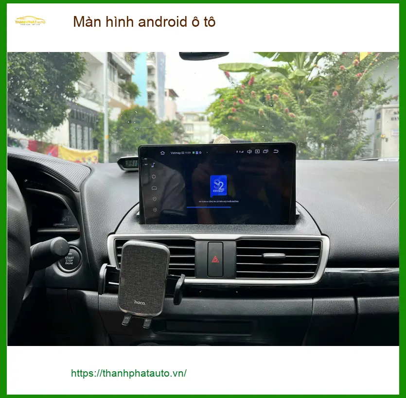 Anh Khải lắp màn hình Android ô tô Honda CRV tại Tân Phú vì màn zin cũ ảnh thực tế 4