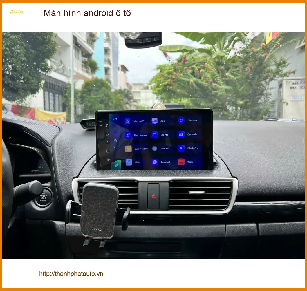 Anh Nhật lắp màn hình Android ô tô Honda CR-V Quận 7 uy tín