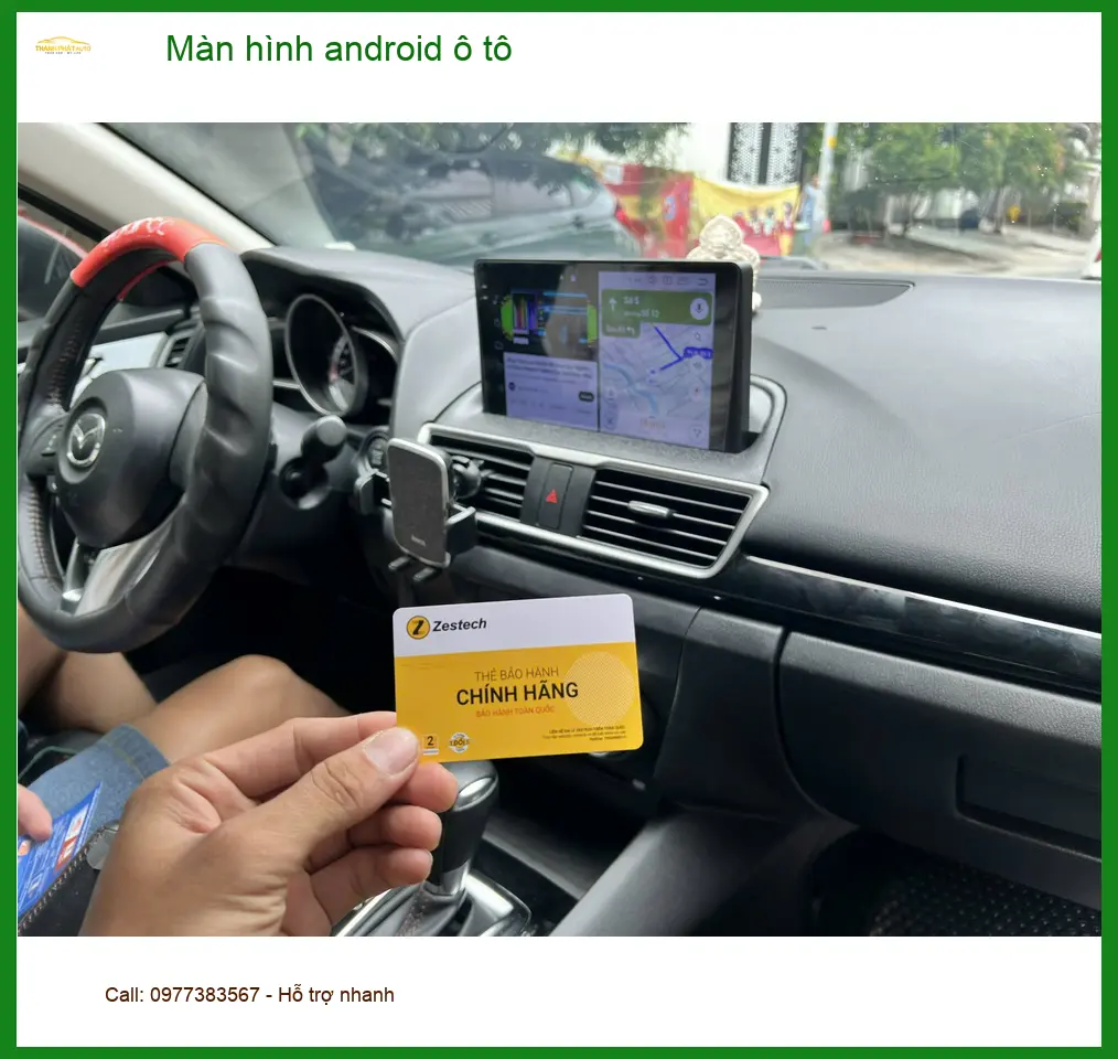 Anh Nhật lắp màn hình Android ô tô Honda CR-V Quận 7 uy tín ảnh thực tế 2