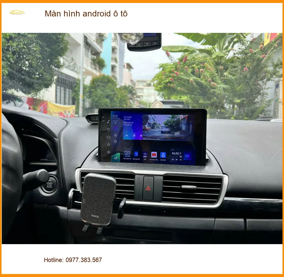 Anh Nhật lắp màn hình Android ô tô Honda CR-V Quận 7 uy tín ảnh thực tế 3