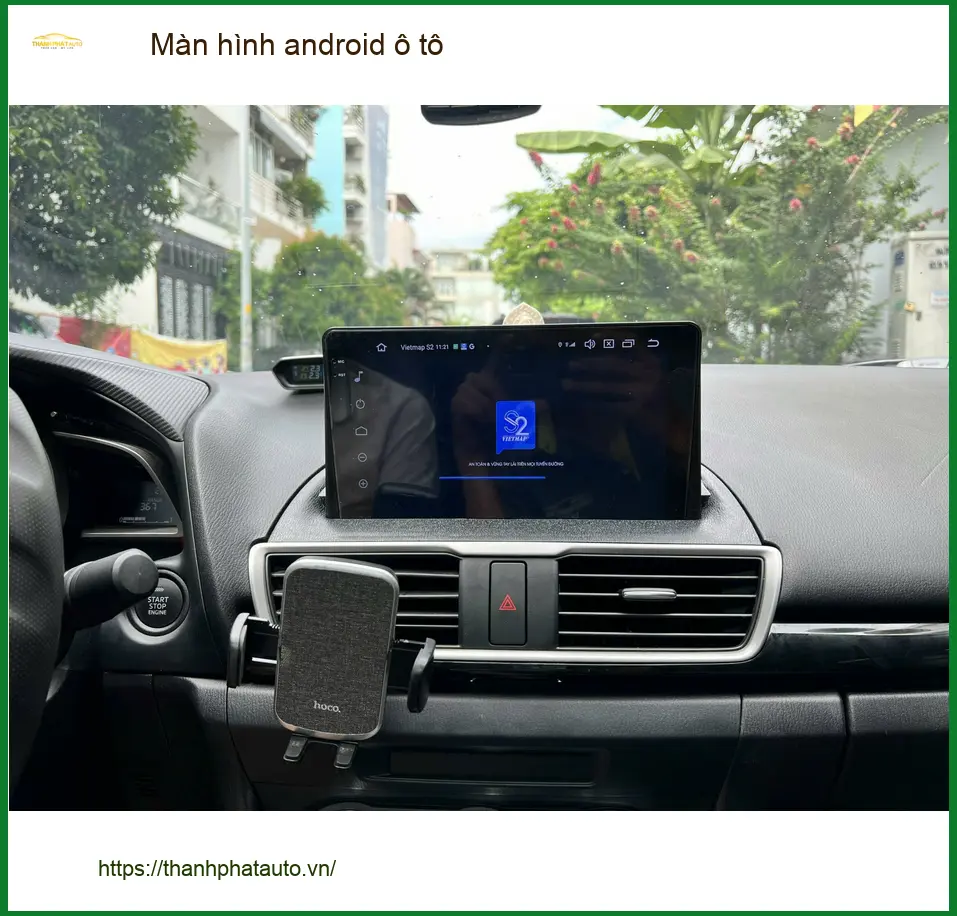 Anh Nhật lắp màn hình Android ô tô Honda CR-V Quận 7 uy tín ảnh thực tế 4