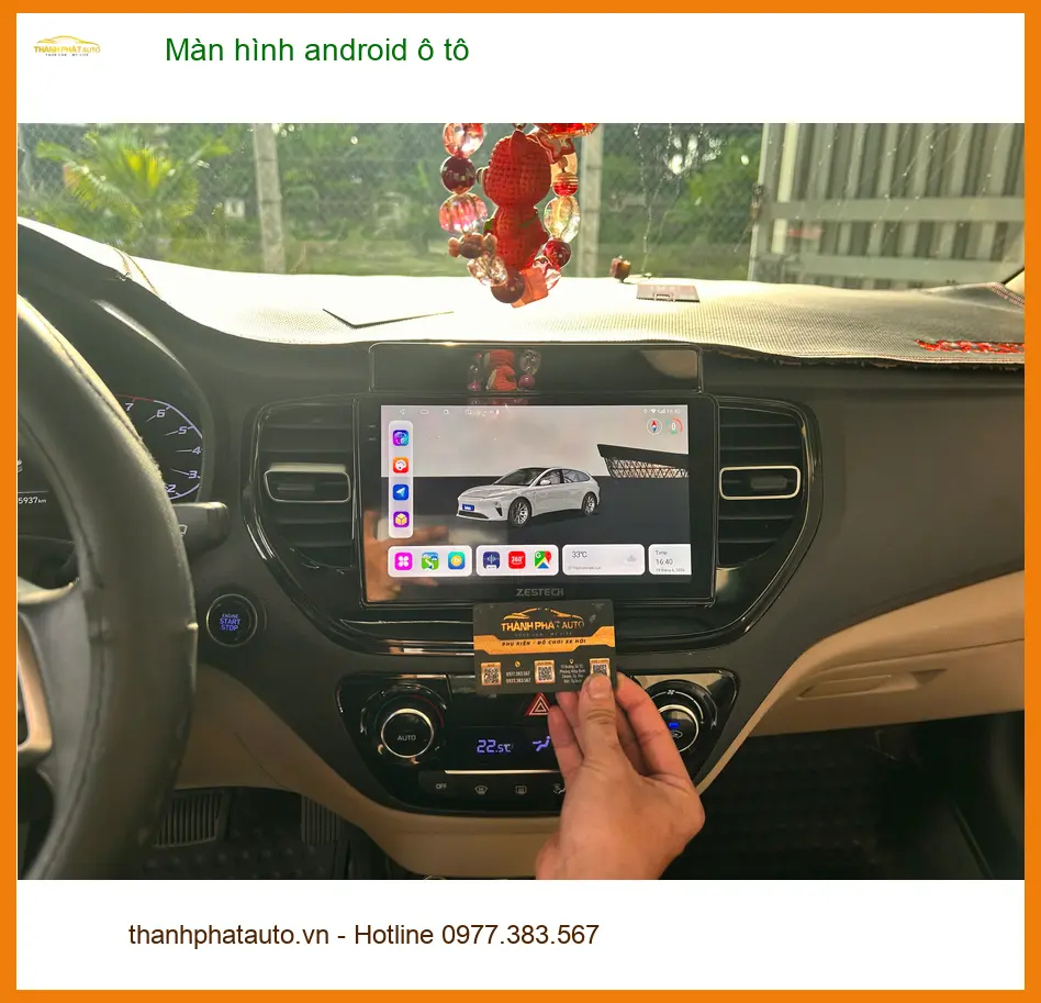 Anh Huy lắp màn hình Android ô tô tại Quận Thủ Đức cho xe Mazda CX-5 ảnh thực tế 2