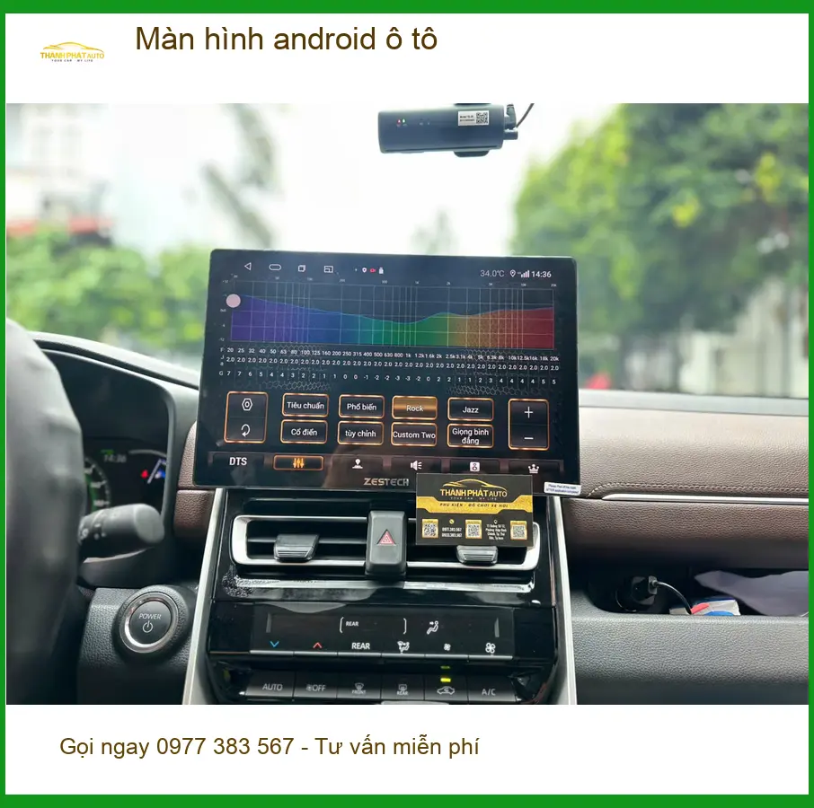Bác Đạt lắp màn hình android ô tô cho Suzuki Swift tại Quận 12 để có thêm nhiều tiện ích giải trí ảnh thực tế 2