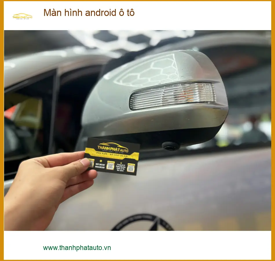 Anh Minh lắp màn hình Android ô tô Honda CRV tại Quận 12 để tiện theo dõi bản đồ ảnh thực tế 4