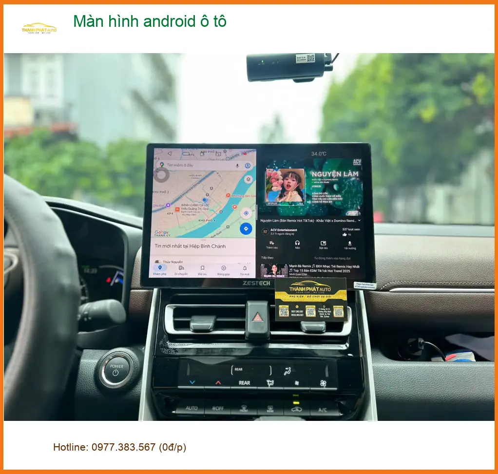 Bác Đạt lắp màn hình android ô tô cho Suzuki Swift tại Quận 12 để có thêm nhiều tiện ích giải trí ảnh thực tế 4
