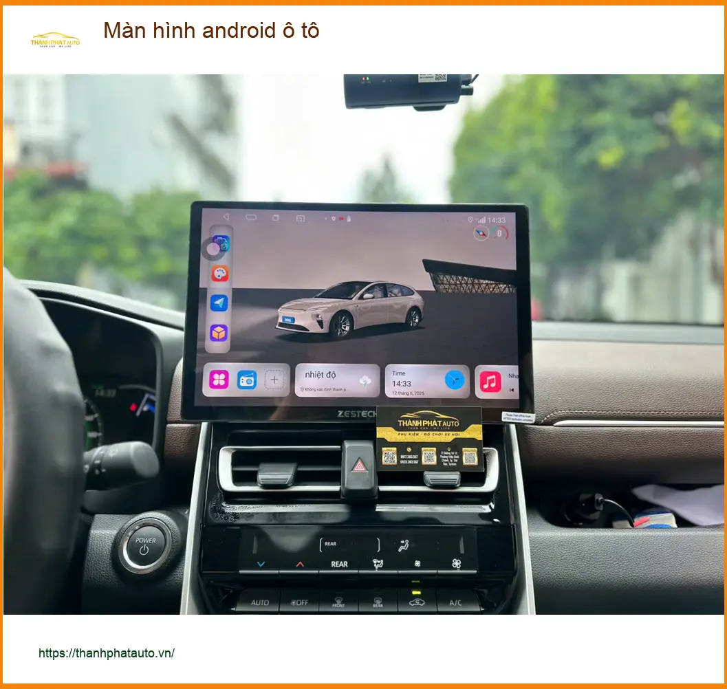 Bác Đạt lắp màn hình android ô tô cho Suzuki Swift tại Quận 12 để có thêm nhiều tiện ích giải trí ảnh thực tế 5