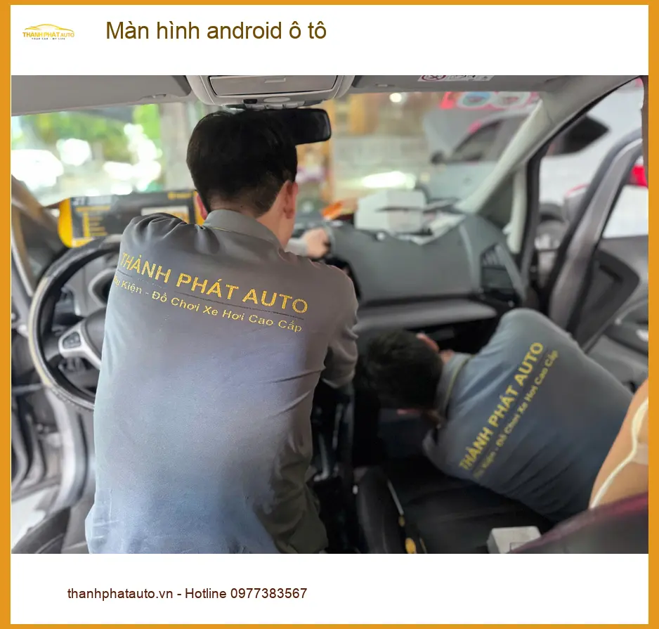 Anh Phi nâng cấp màn hình Android ô tô cho Kia K3 tại Hóc Môn ảnh thực tế 2