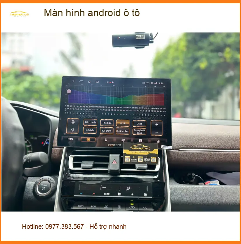 Anh Bảo lắp màn hình android ô tô Honda CRV tại Hóc Môn ảnh thực tế 4