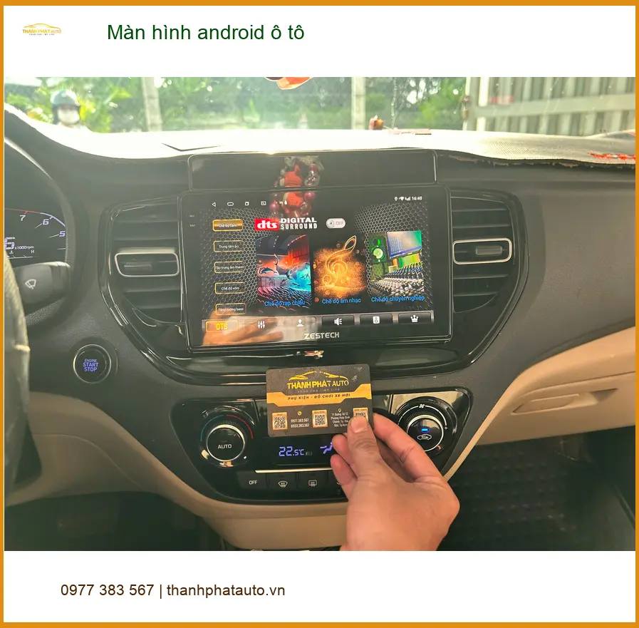 Anh Tùng nâng cấp màn hình Android Hyundai Accent tại Quận 2 ảnh thực tế 2