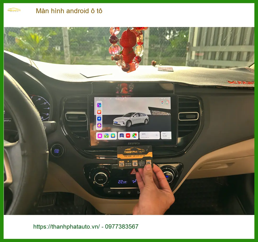 Anh Tùng nâng cấp màn hình Android Hyundai Accent tại Quận 2 ảnh thực tế 3