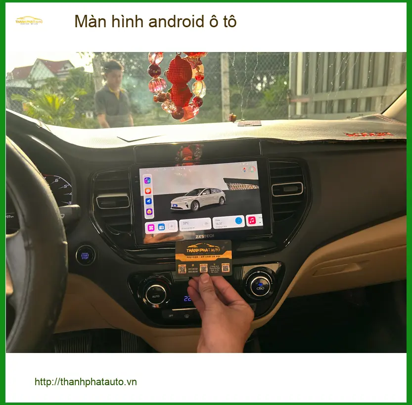 Anh Tùng nâng cấp màn hình Android Hyundai Accent tại Quận 2 ảnh thực tế 4
