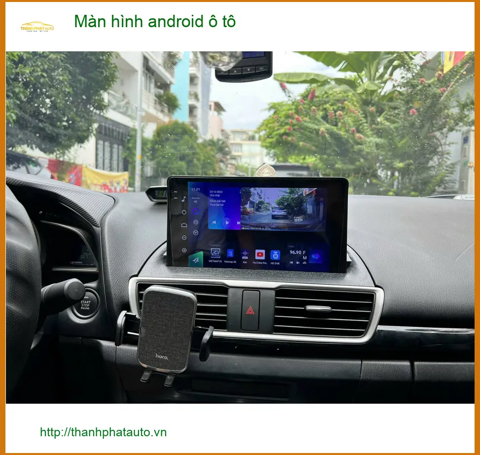 Anh Phước nâng cấp màn hình Android ô tô Mazda 3 tại Quận 2 ảnh thực tế 3