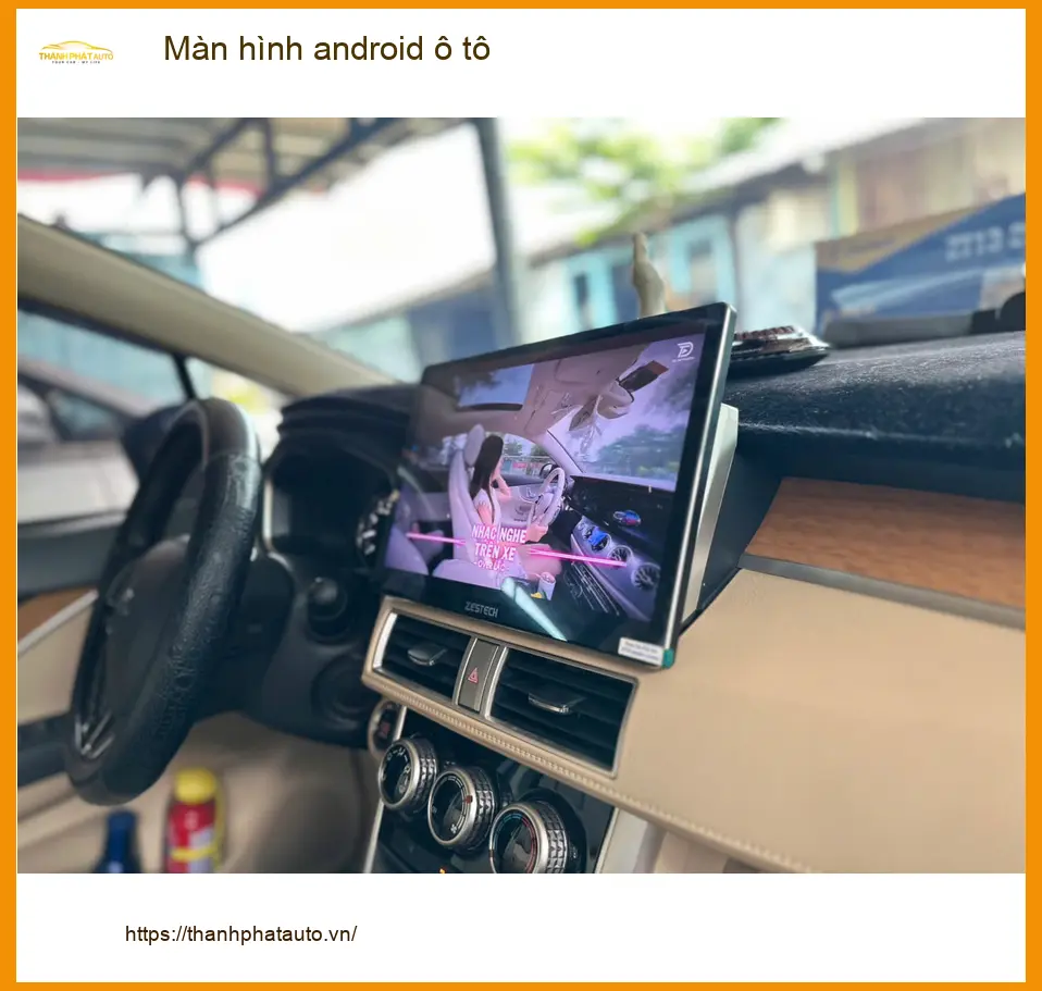 Anh Quang nâng cấp màn hình Android ô tô cho Toyota Vios tại Gò Vấp vì muốn trải nghiệm công nghệ mới