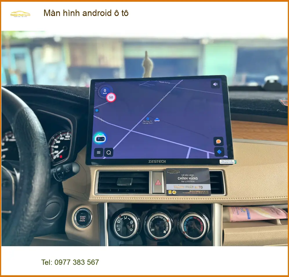 Anh Quang nâng cấp màn hình Android ô tô cho Toyota Vios tại Gò Vấp vì muốn trải nghiệm công nghệ mới ảnh thực tế 3