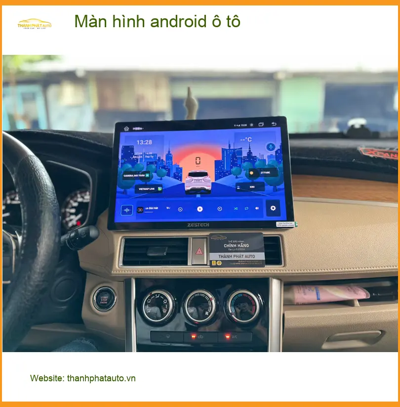 Anh Quang nâng cấp màn hình Android ô tô cho Toyota Vios tại Gò Vấp vì muốn trải nghiệm công nghệ mới ảnh thực tế 5