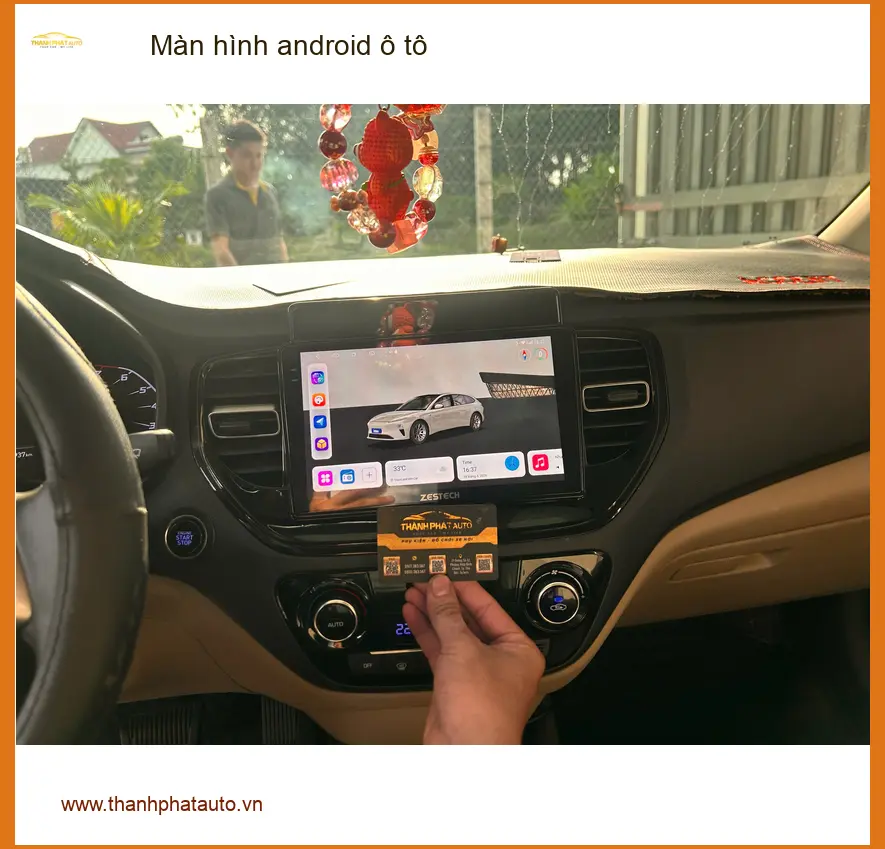 Anh Khải nâng cấp màn hình Android ô tô cho Honda HR-V tại Quận Bình Thạnh