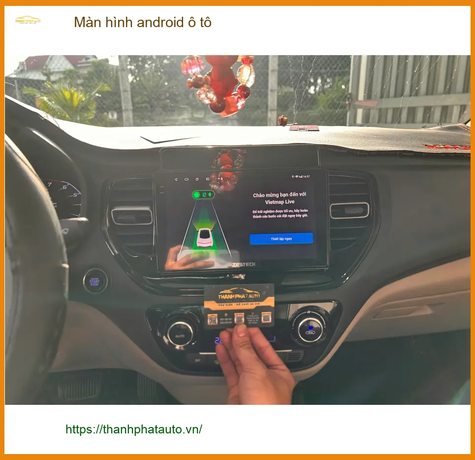Anh Khải nâng cấp màn hình Android ô tô cho Honda HR-V tại Quận Bình Thạnh ảnh thực tế 3