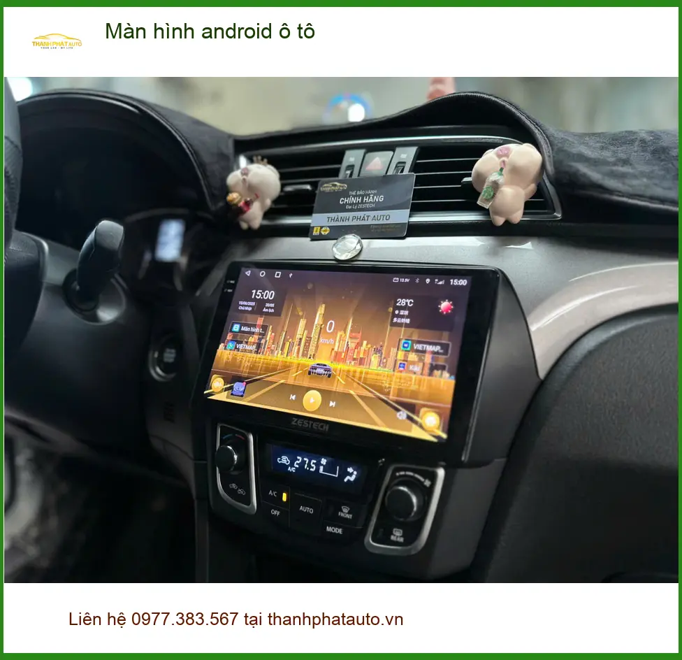 Chị Thúy lắp Màn hình Android ô tô Quận 3 cho Ford Everest vì màn zin hay bị đơ