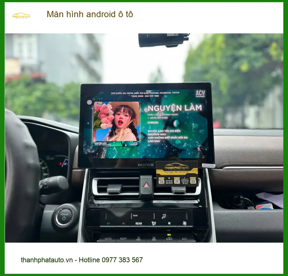 Anh Minh lắp màn hình Android ô tô cho Kia K3 tại Quận 4 tiện giải trí