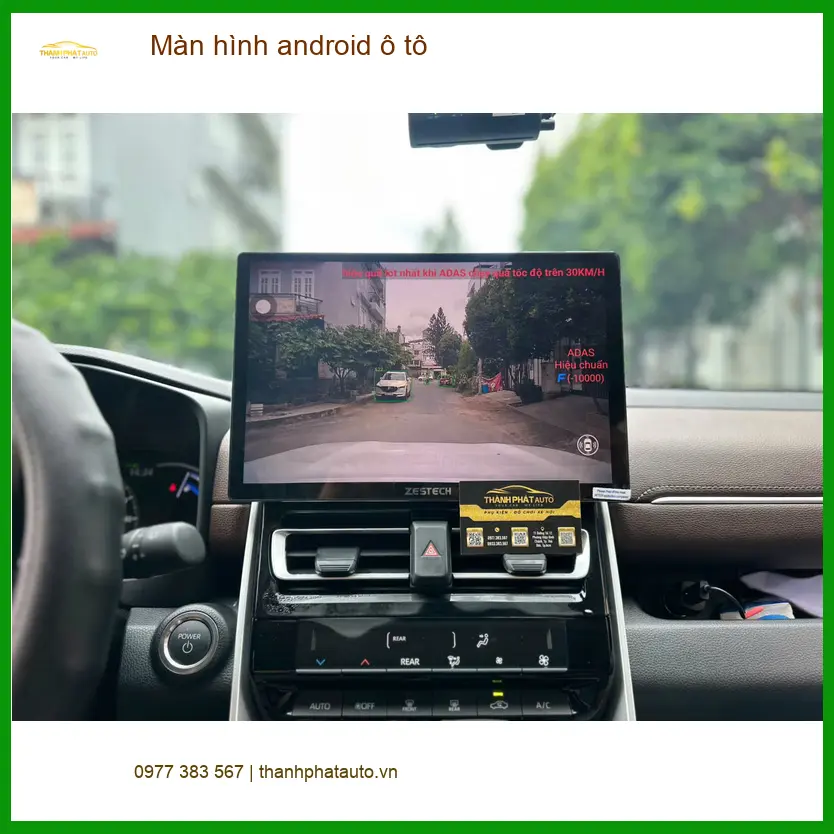 Anh Minh lắp màn hình Android ô tô cho Kia K3 tại Quận 4 tiện giải trí ảnh thực tế 2