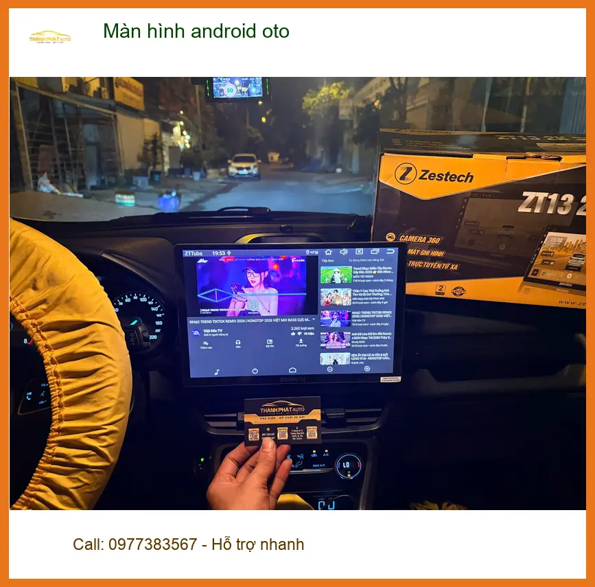 Anh Khải lắp màn hình Android ô tô Kia K3 tại Bình Thạnh tiện lợi ảnh thực tế 3