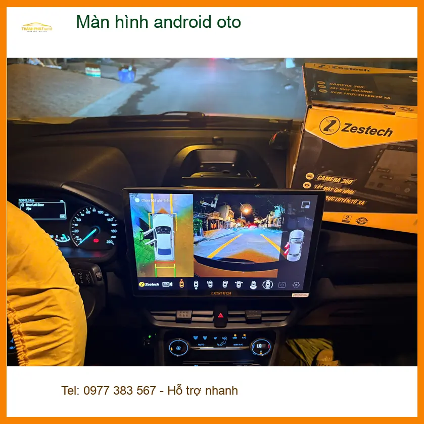 Anh Khải lắp màn hình Android ô tô Kia K3 tại Bình Thạnh tiện lợi ảnh thực tế 4