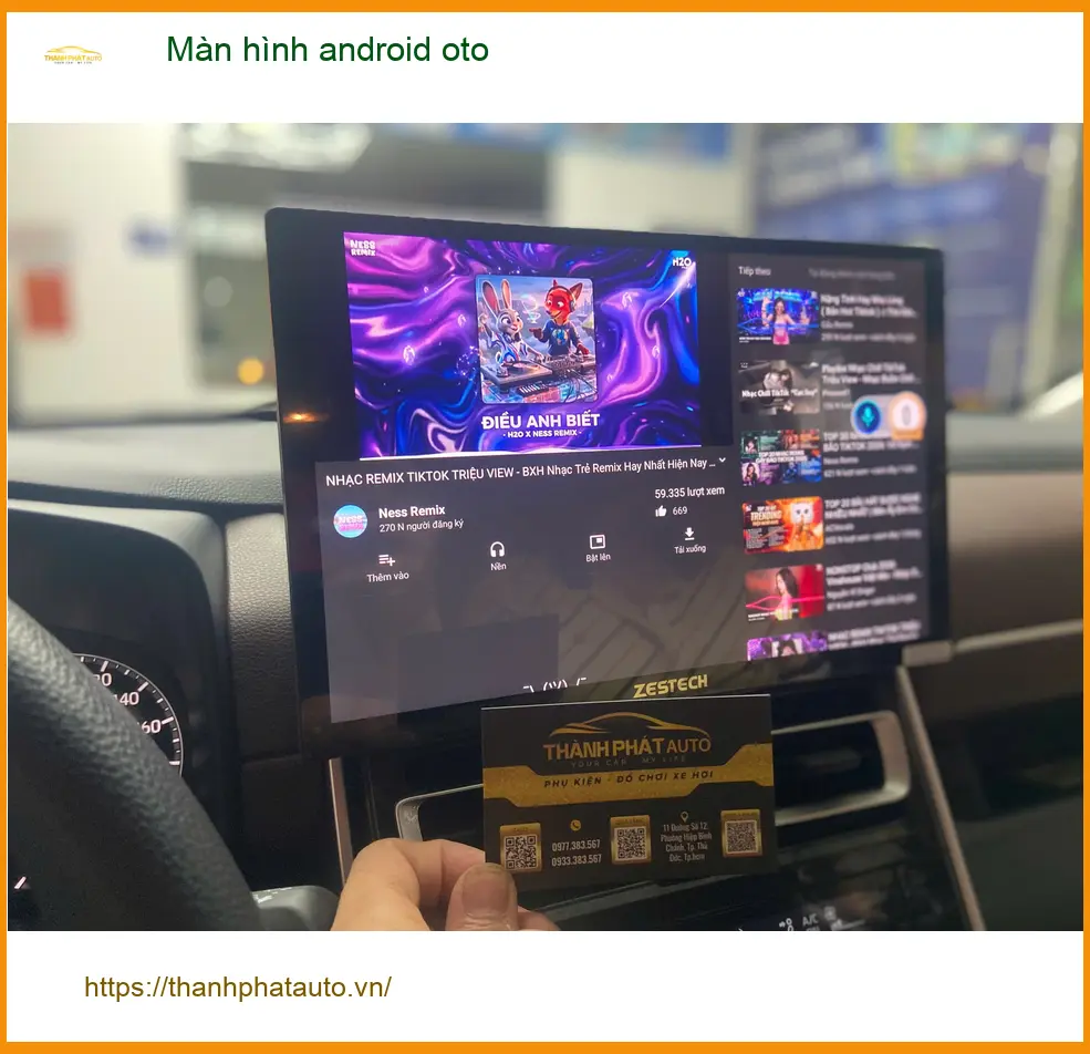 Anh Tuấn Kiệt lắp màn hình android oto Hyundai Accent tại Quận 12 để nâng cao trải nghiệm ảnh thực tế 3